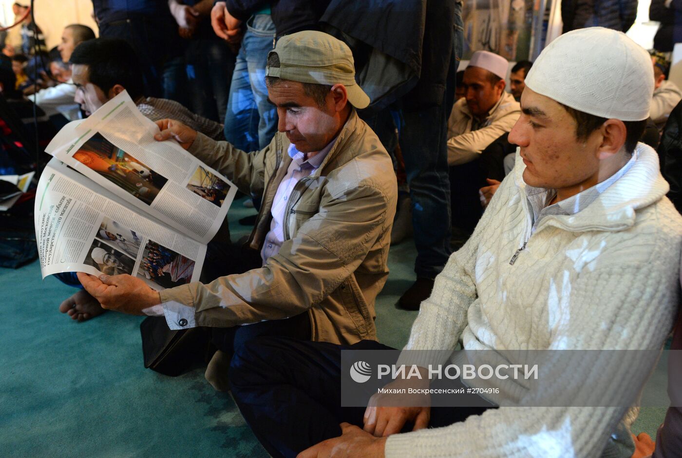 Праздник Курбан-Байрам в Московской Соборной мечети