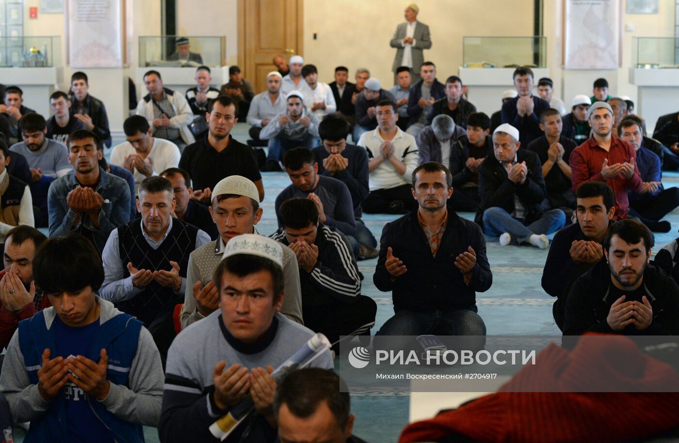Праздник Курбан-Байрам в Московской Соборной мечети
