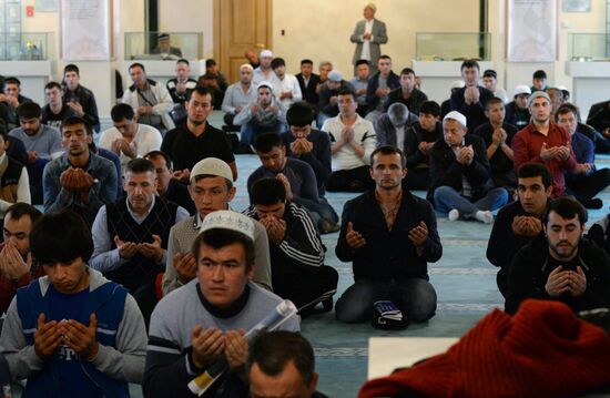 Праздник Курбан-Байрам в Московской Соборной мечети