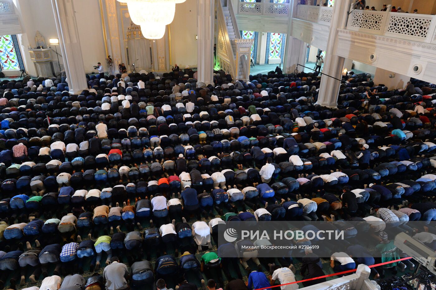 Праздник Курбан-Байрам в Московской Соборной мечети