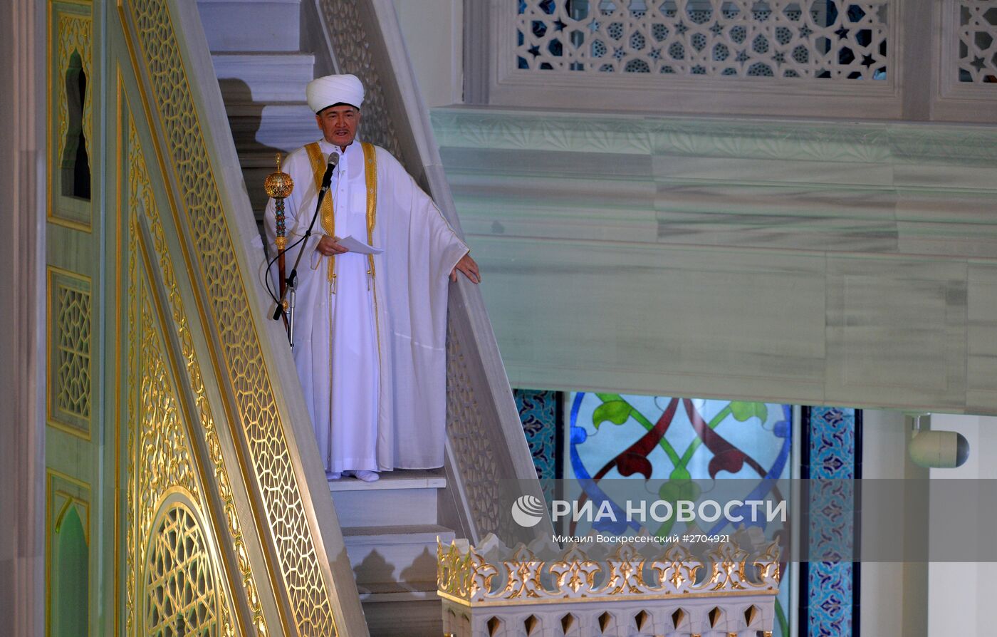 Праздник Курбан-Байрам в Московской Соборной мечети