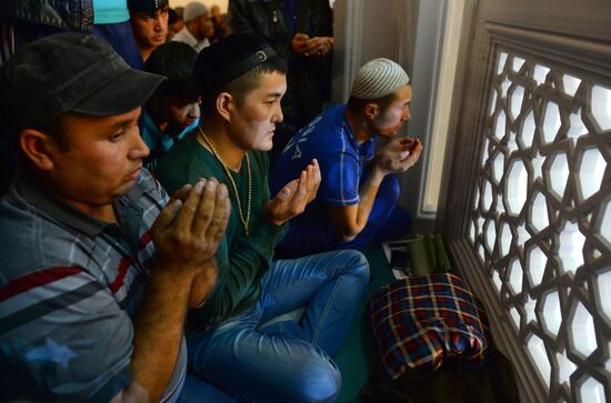 Праздник Курбан-Байрам в Московской Соборной мечети