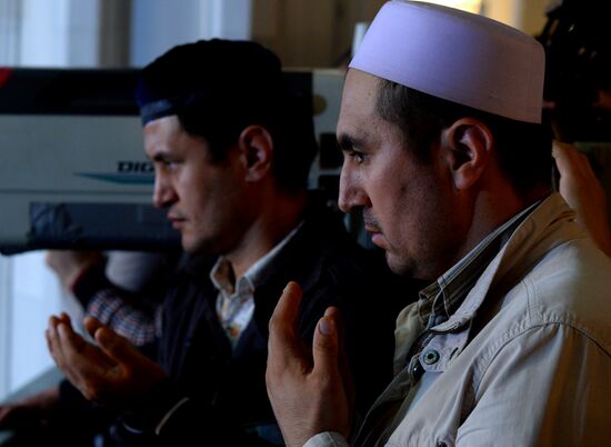 Праздник Курбан-Байрам в Московской Соборной мечети