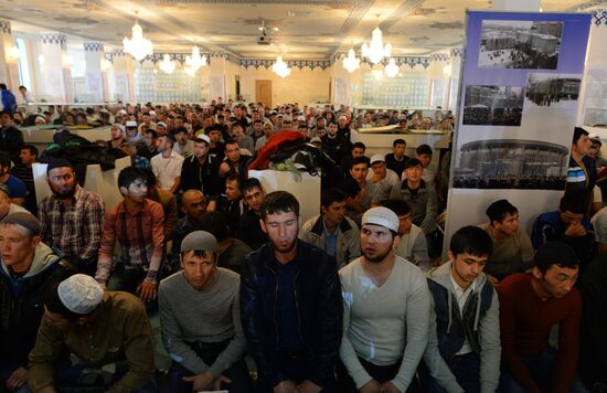 Праздник Курбан-Байрам в Московской Соборной мечети