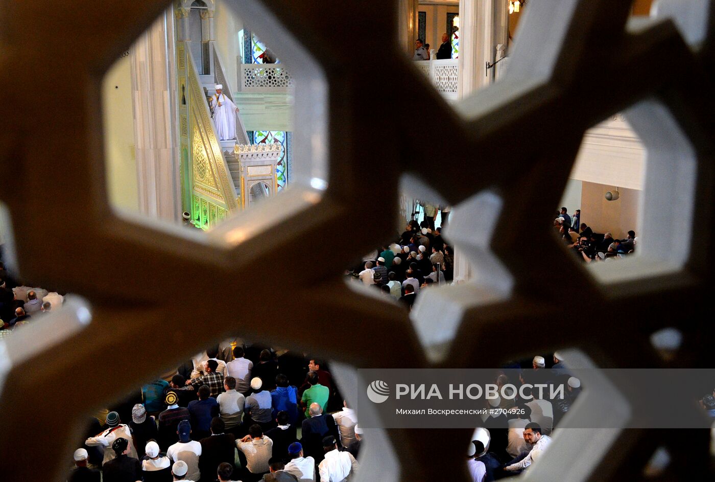 Праздник Курбан-Байрам в Московской Соборной мечети