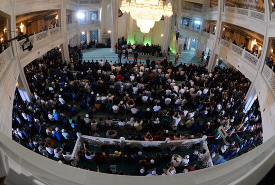 Праздник Курбан-Байрам в Московской Соборной мечети