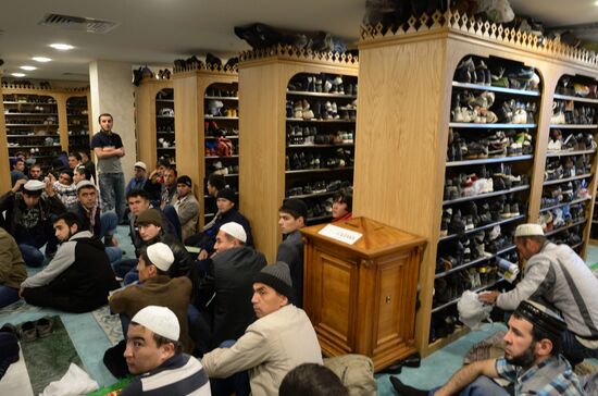 Праздник Курбан-Байрам в Московской Соборной мечети