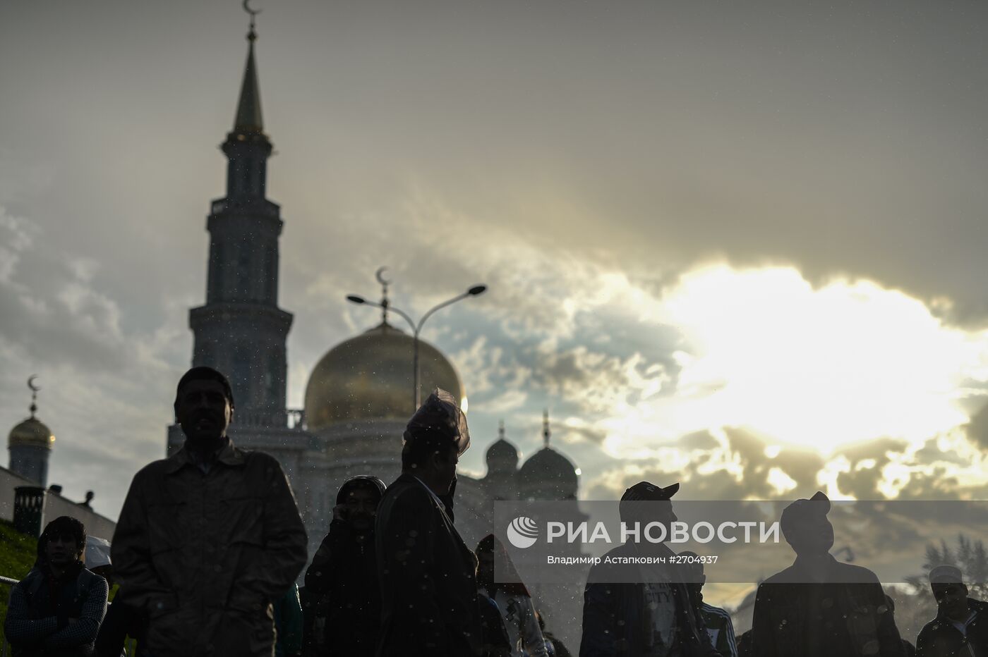 Праздник Курбан-Байрам в Московской Соборной мечети