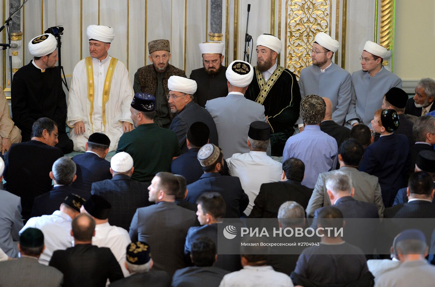 Праздник Курбан-Байрам в Московской Соборной мечети