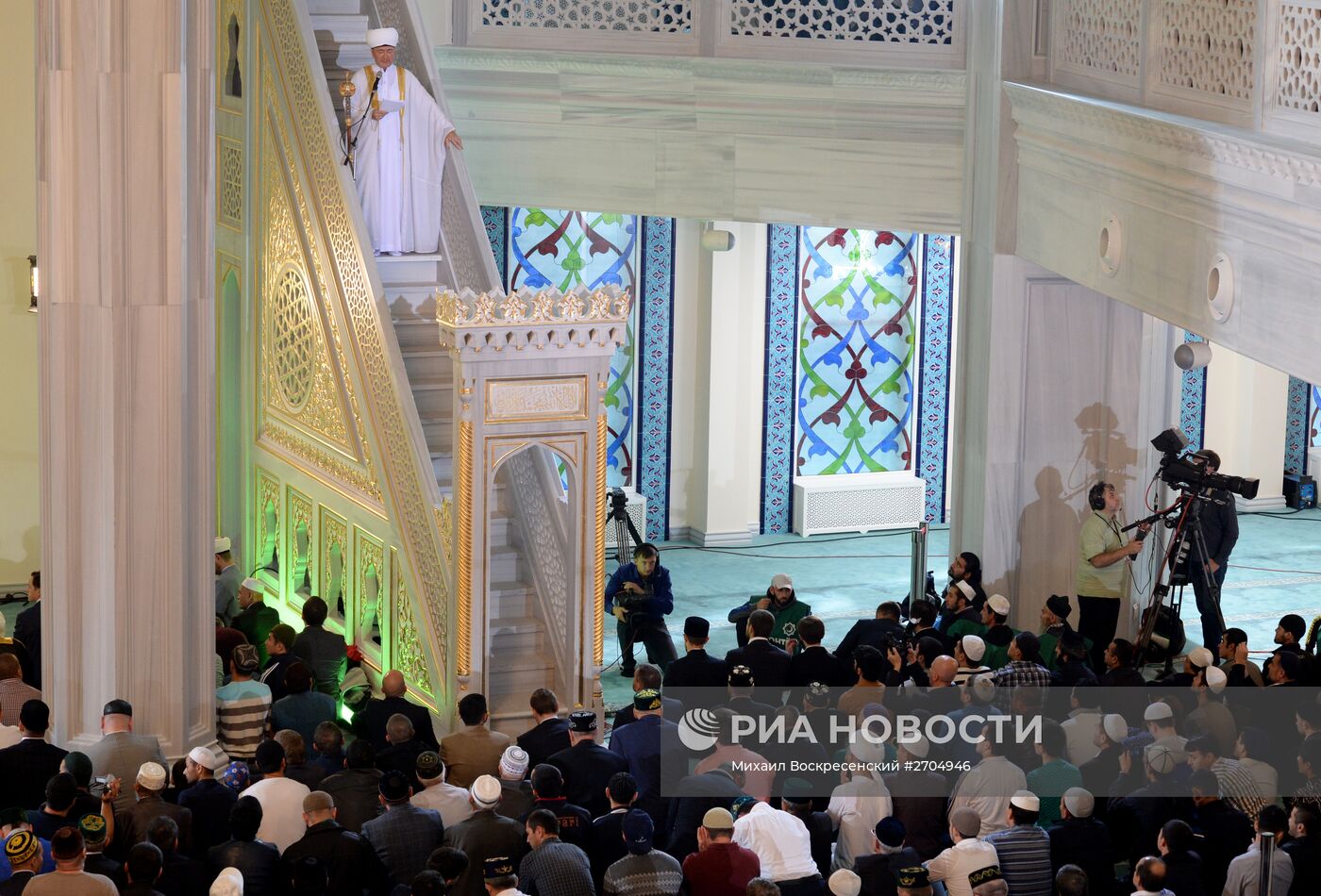 Праздник Курбан-Байрам в Московской Соборной мечети