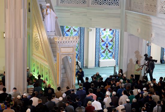 Праздник Курбан-Байрам в Московской Соборной мечети