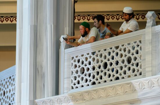 Праздник Курбан-Байрам в Московской Соборной мечети