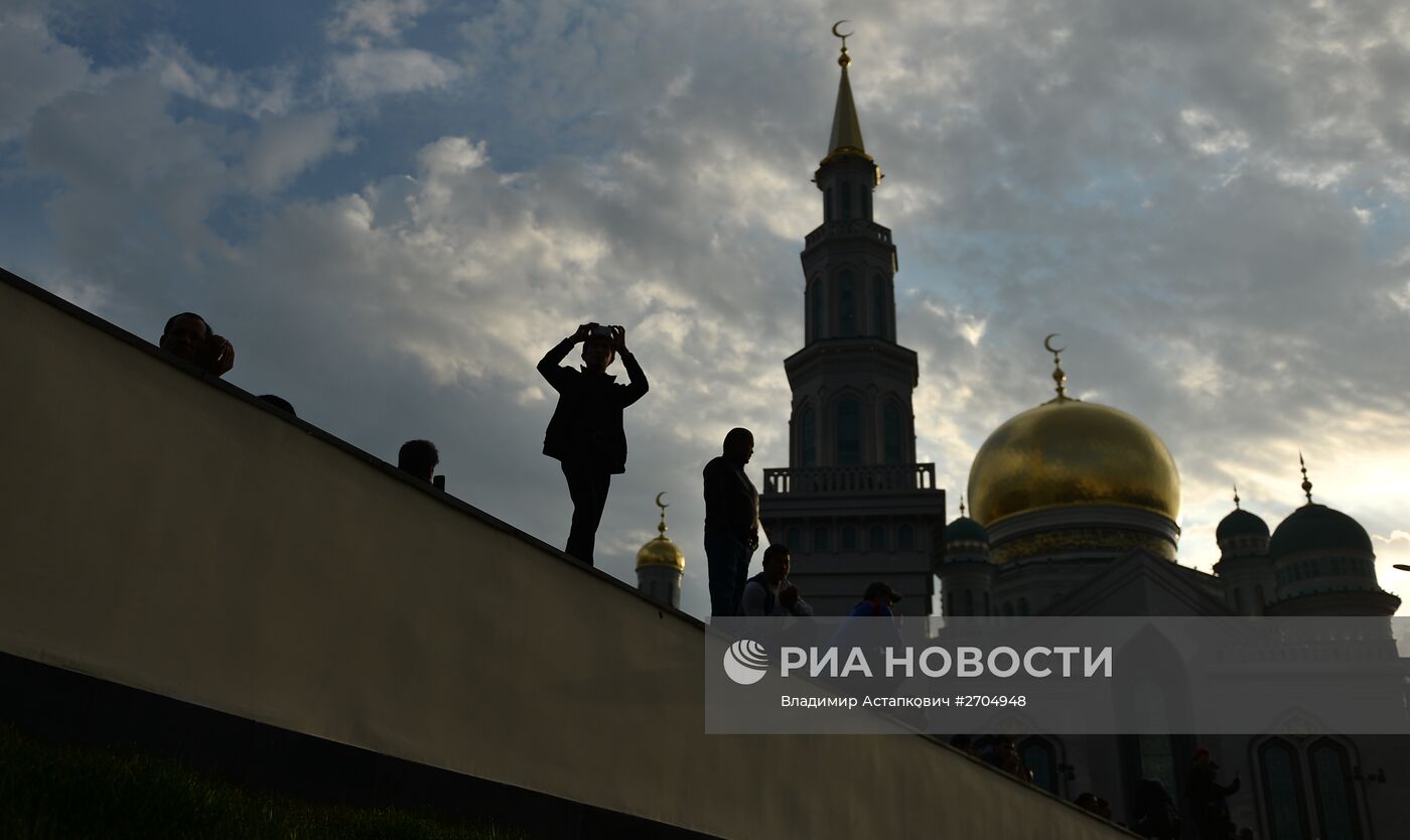 Праздник Курбан-Байрам в Московской Соборной мечети