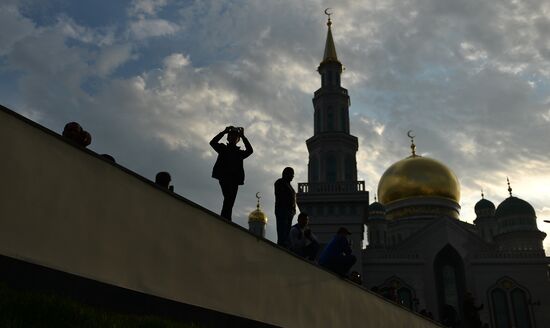 Праздник Курбан-Байрам в Московской Соборной мечети