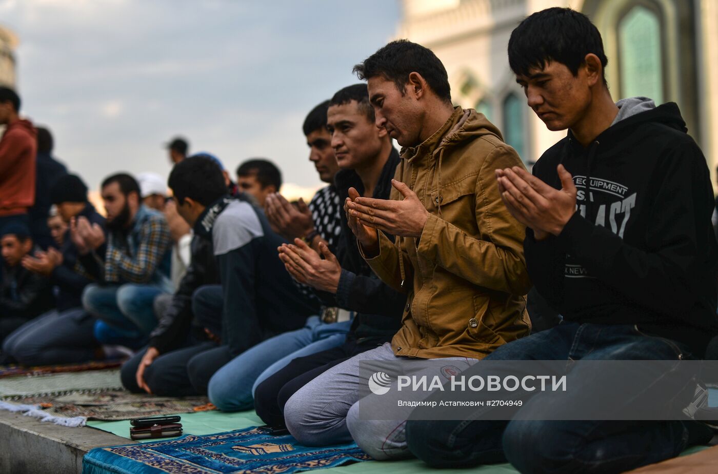 Праздник Курбан-Байрам в Московской Соборной мечети