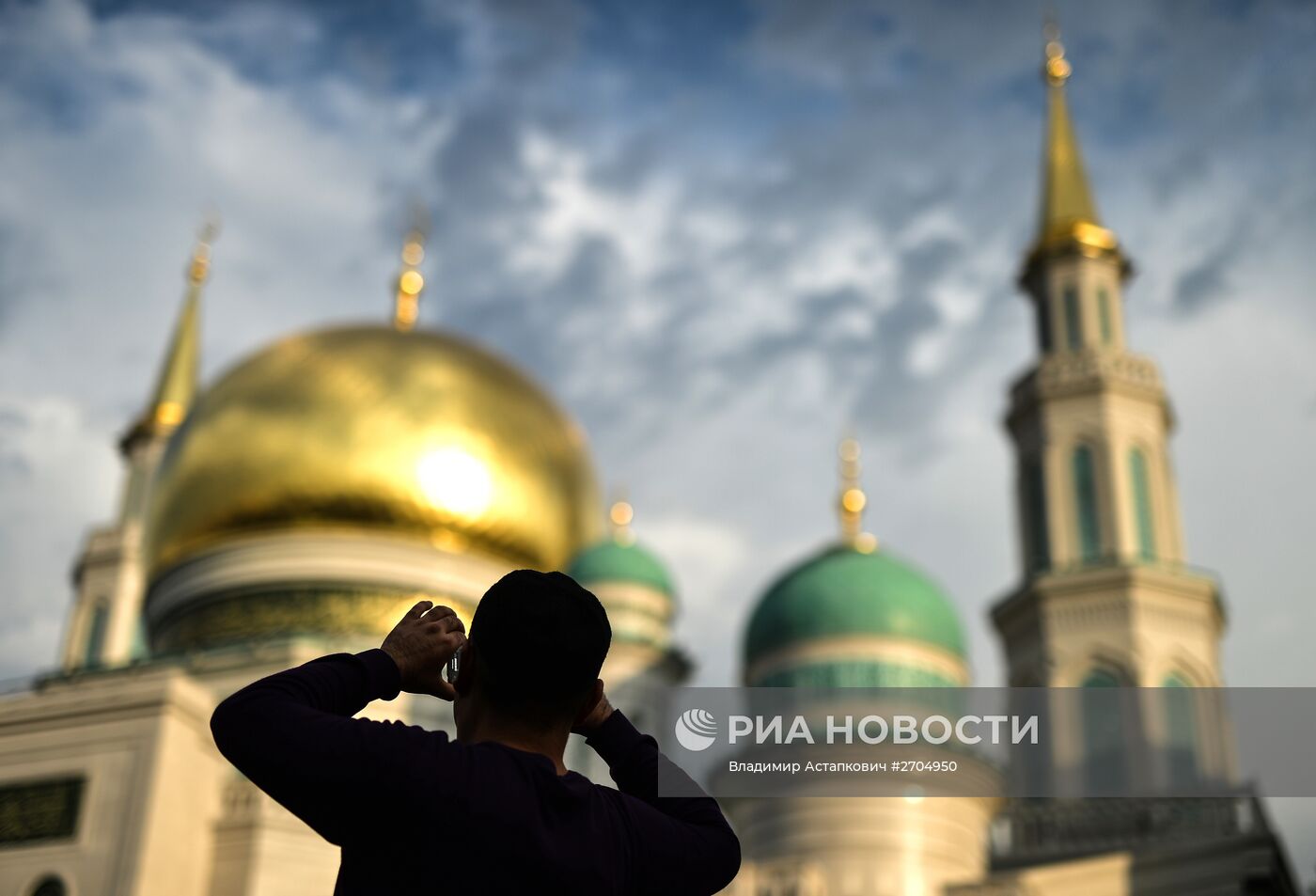 Праздник Курбан-Байрам в Московской Соборной мечети