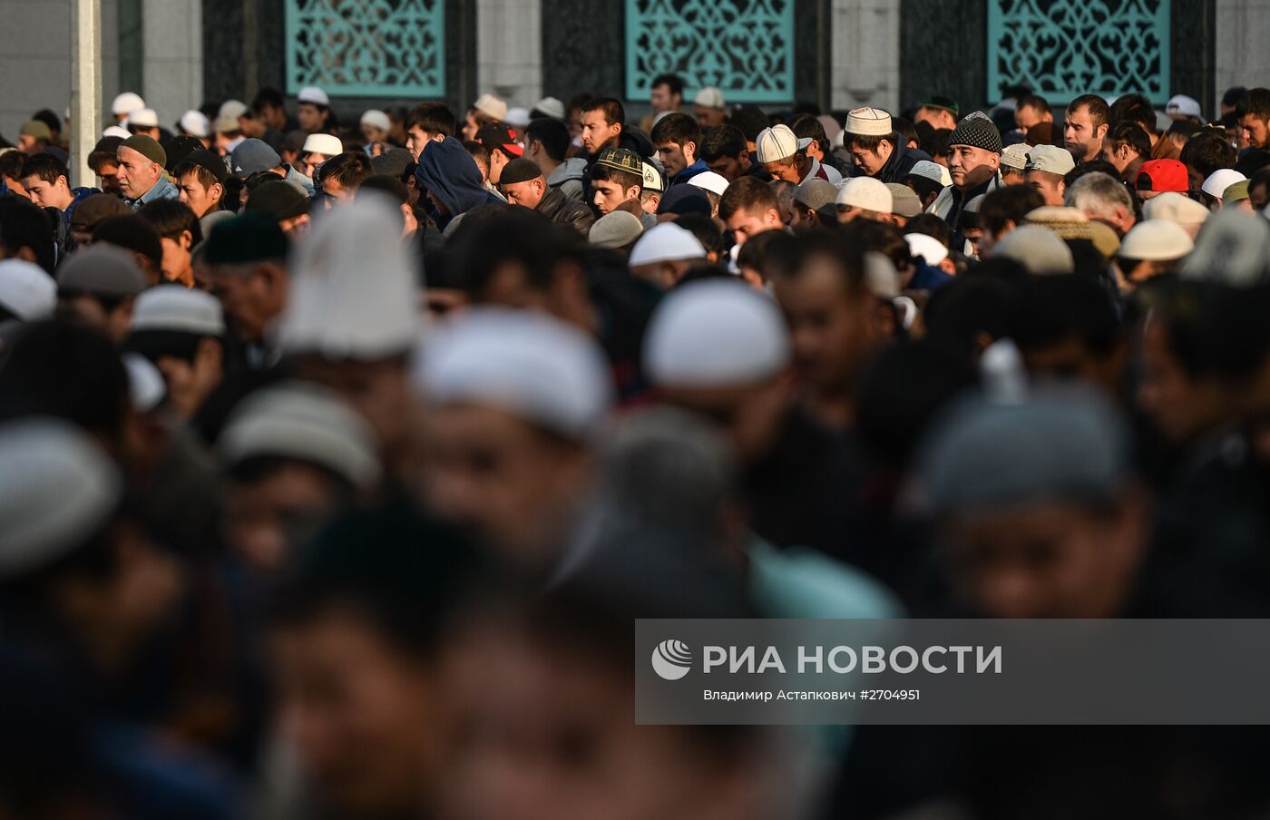 Праздник Курбан-Байрам в Московской Соборной мечети