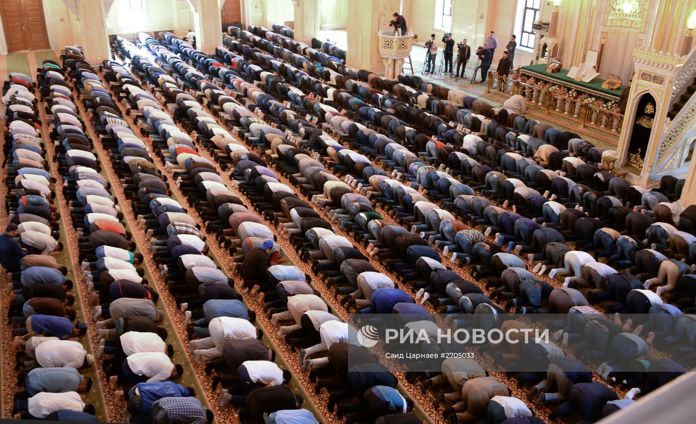 Празднование Курбан-Байрама в регионах России