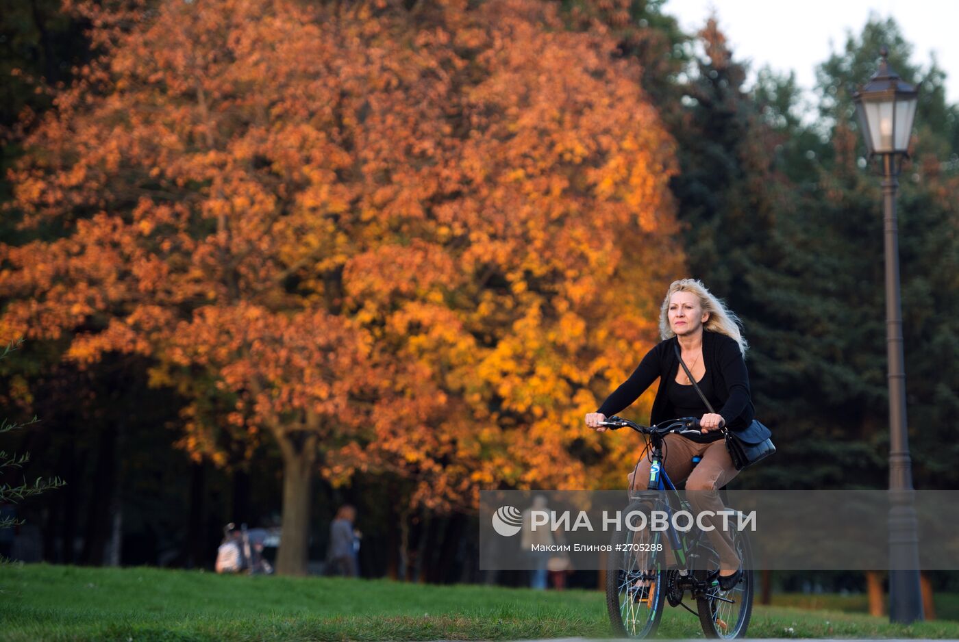 Теплая погода в Москве
