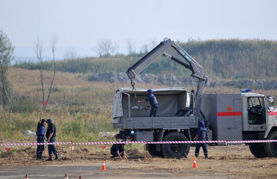 Международные учения "Украина-2015" во Львовской области