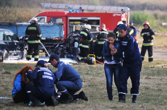 Международные учения "Украина-2015" во Львовской области