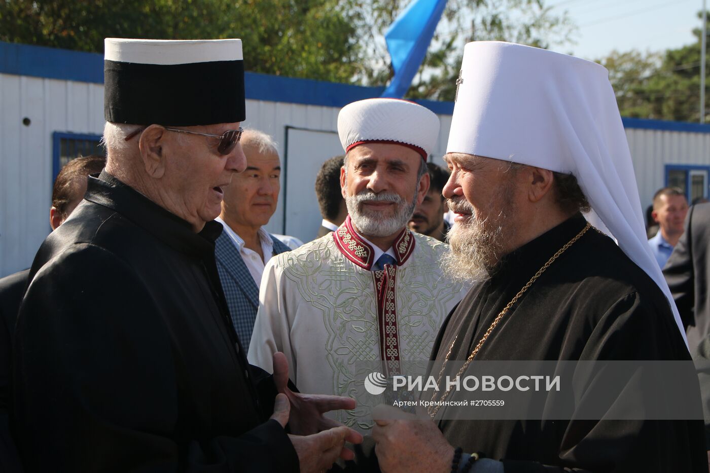 Начало строительства соборной мечети в Крыму