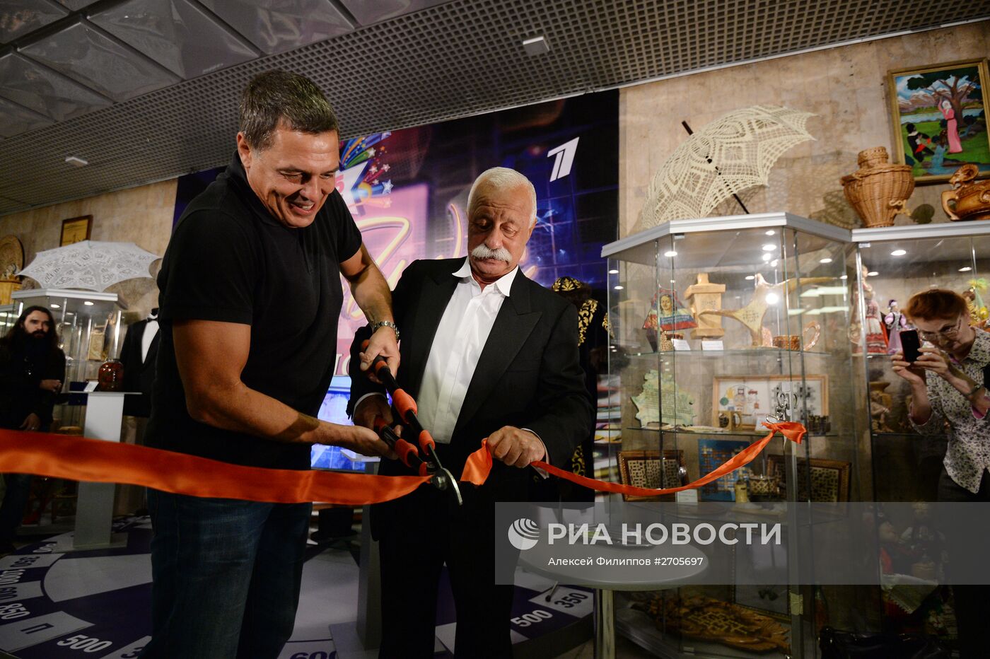Открытие обновленного музея телеигры "Поле Чудес"