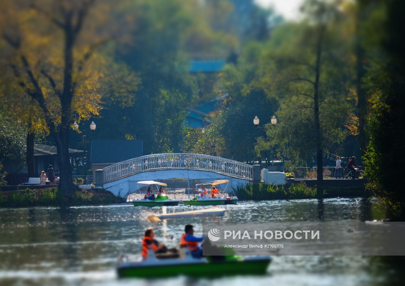 Теплая погода в Москве