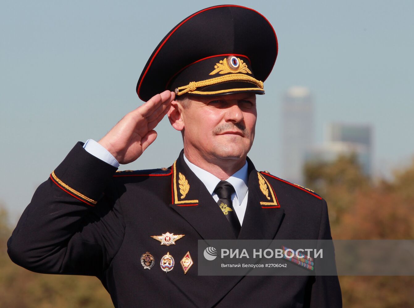 Спортивный праздник полиции Москвы