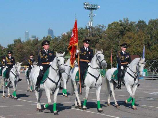 Спортивный праздник полиции Москвы
