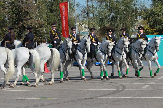 Спортивный праздник полиции Москвы