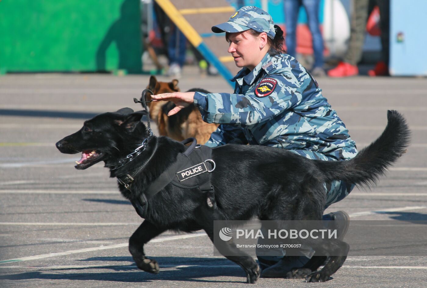 Спортивный праздник полиции Москвы
