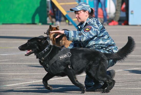 Спортивный праздник полиции Москвы