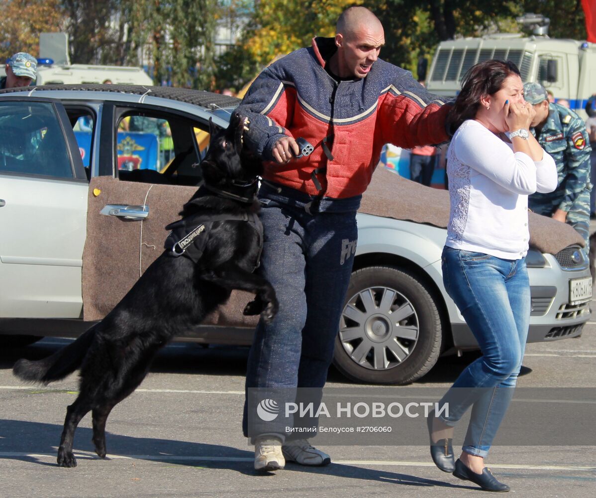 Спортивный праздник полиции Москвы