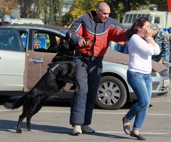 Спортивный праздник полиции Москвы