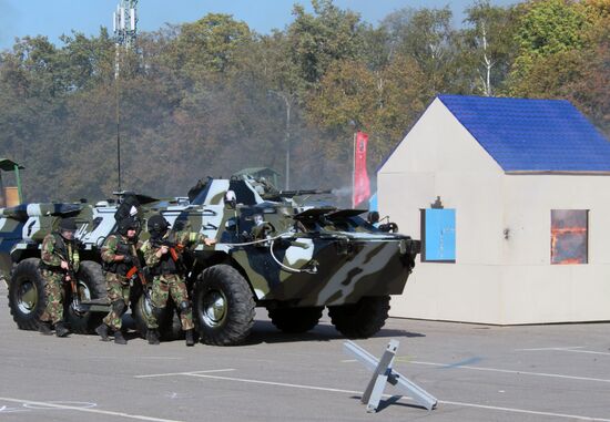Спортивный праздник полиции Москвы