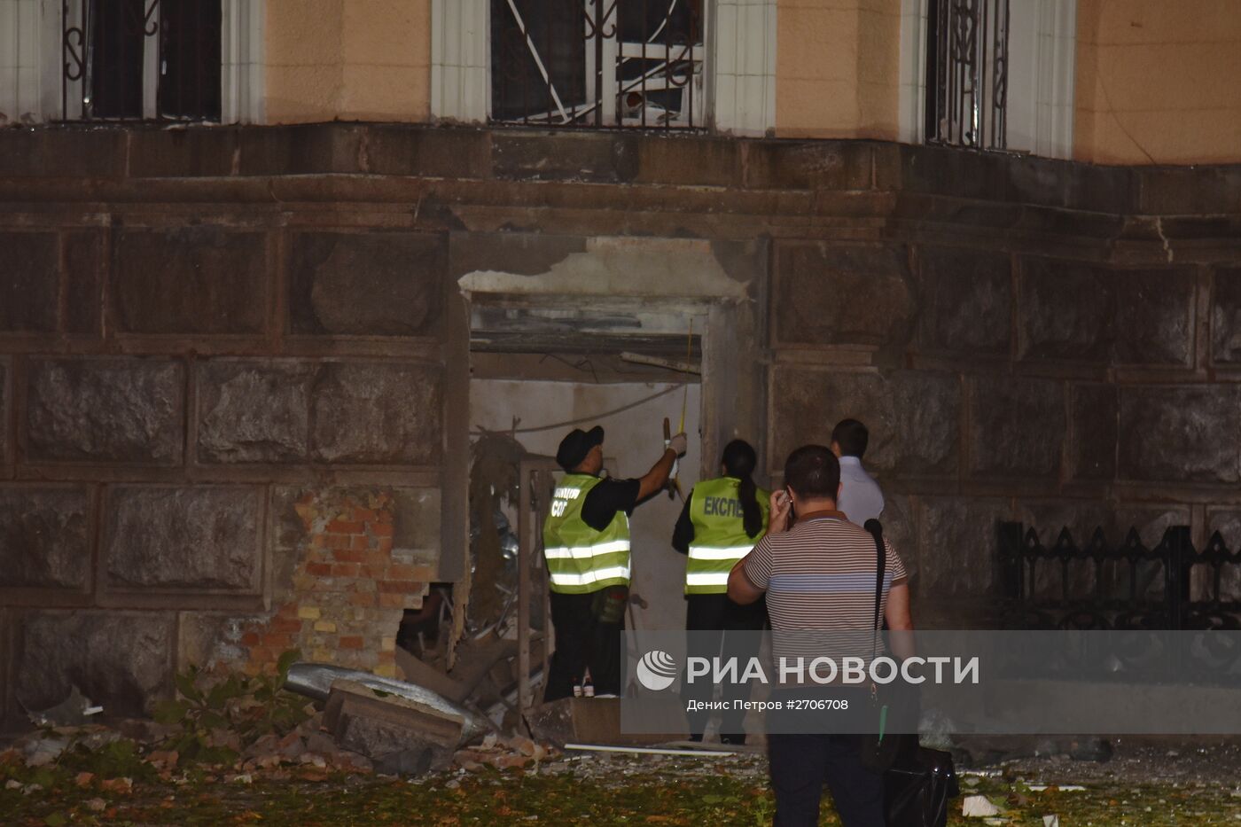 Взрыв прогремел у здания СБУ в центре Одессы
