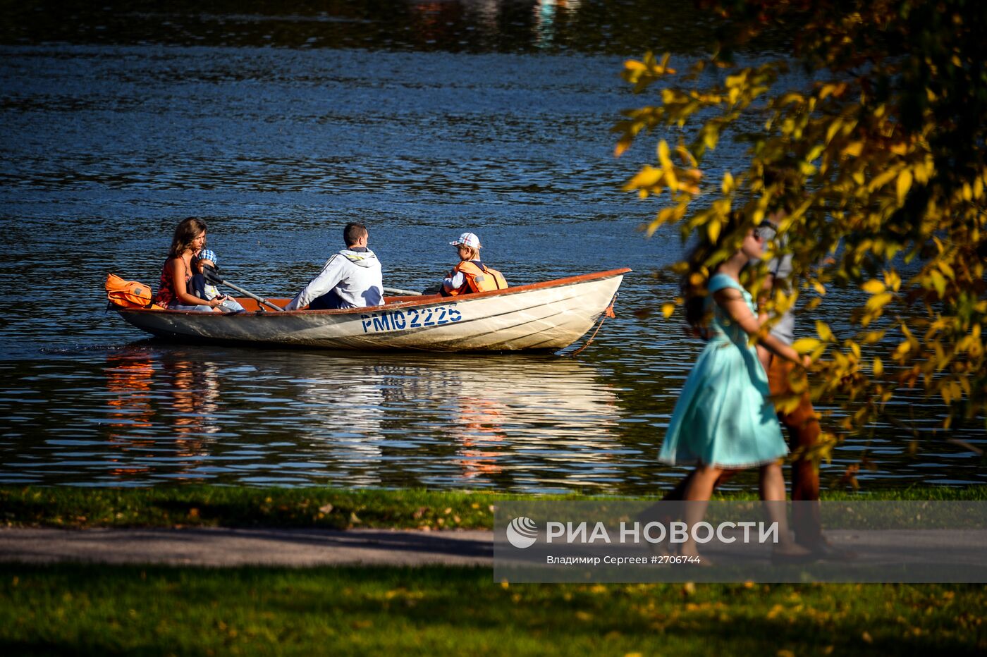 Теплая погода в Москве