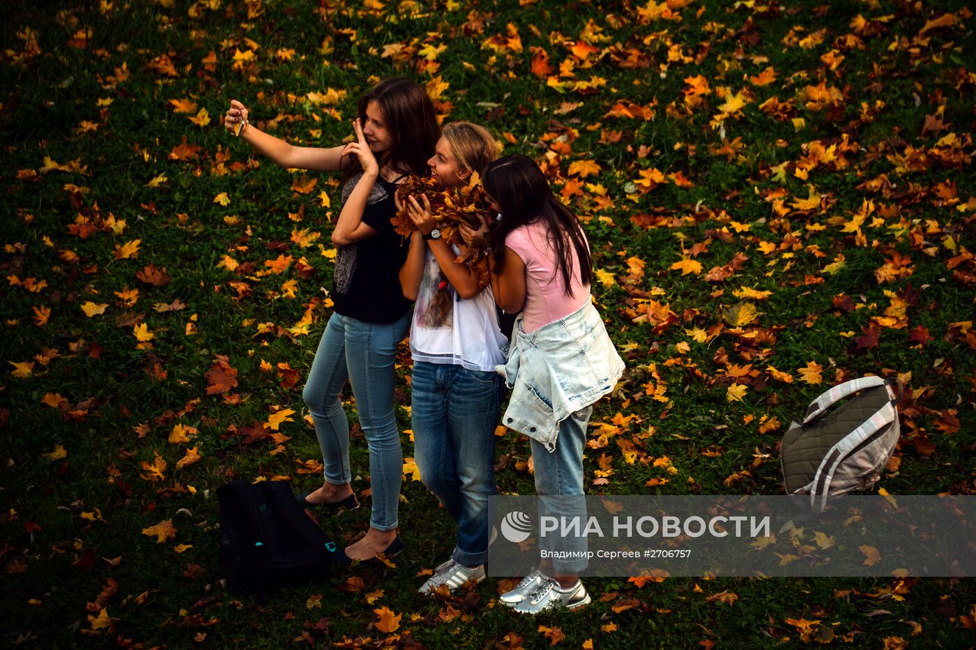 Теплая погода в Москве