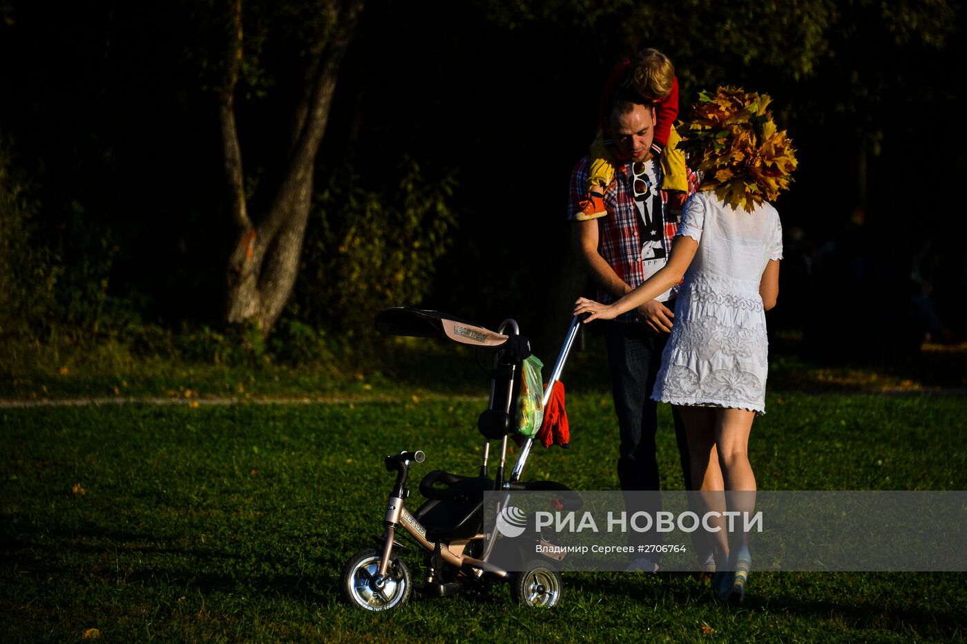 Теплая погода в Москве