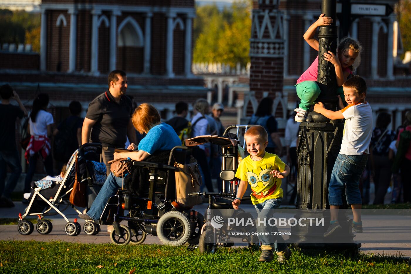 Теплая погода в Москве