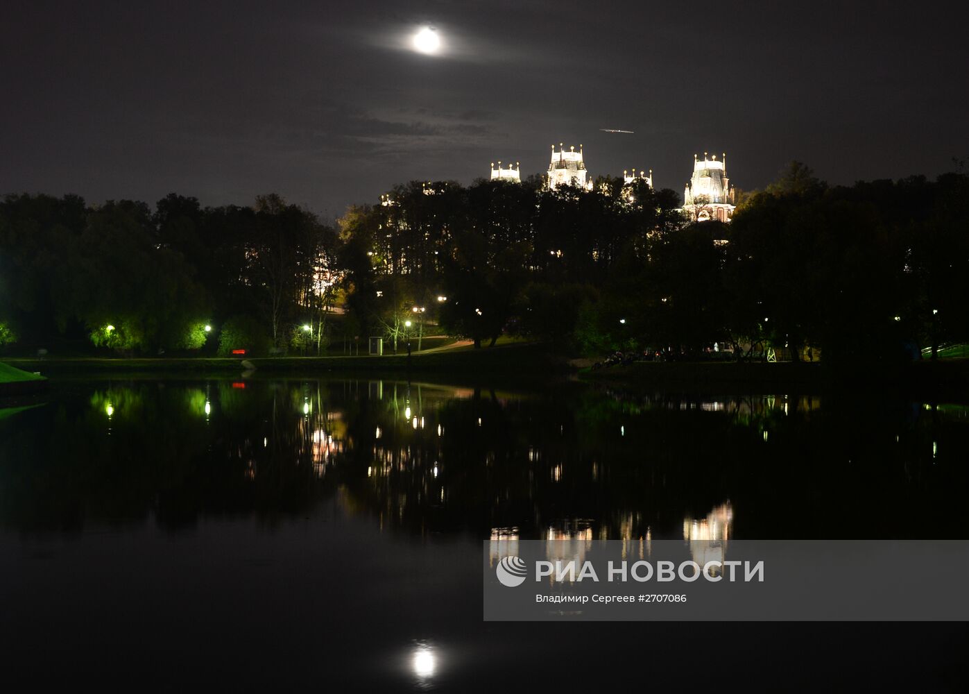 Суперлуние в Москве