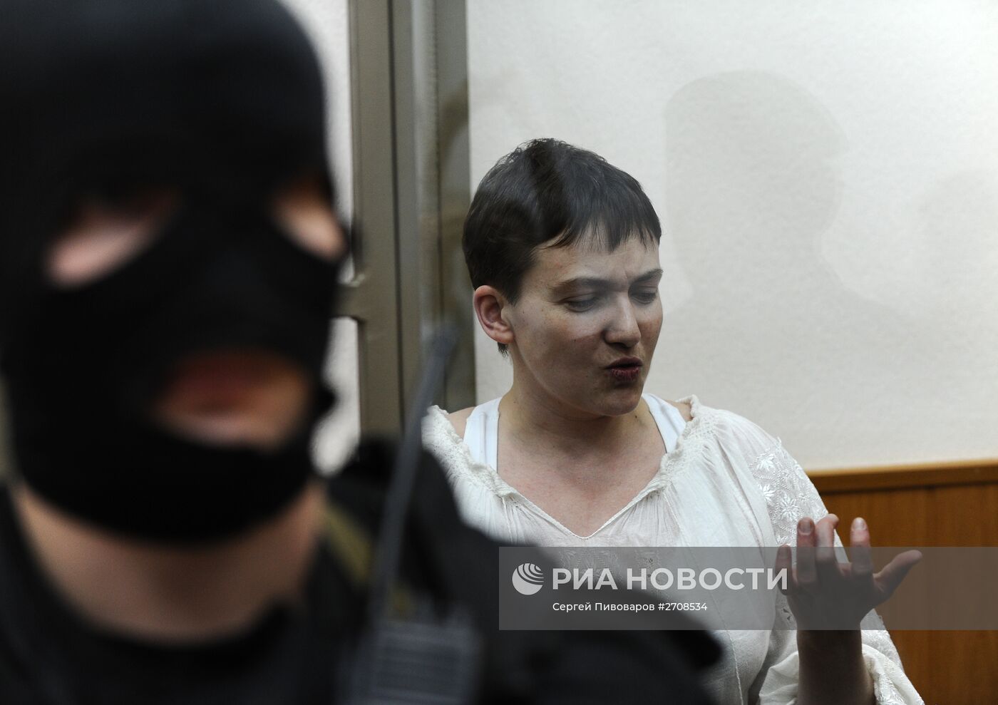 Очередное заседание суда по делу украинской летчицы Н.Савченко