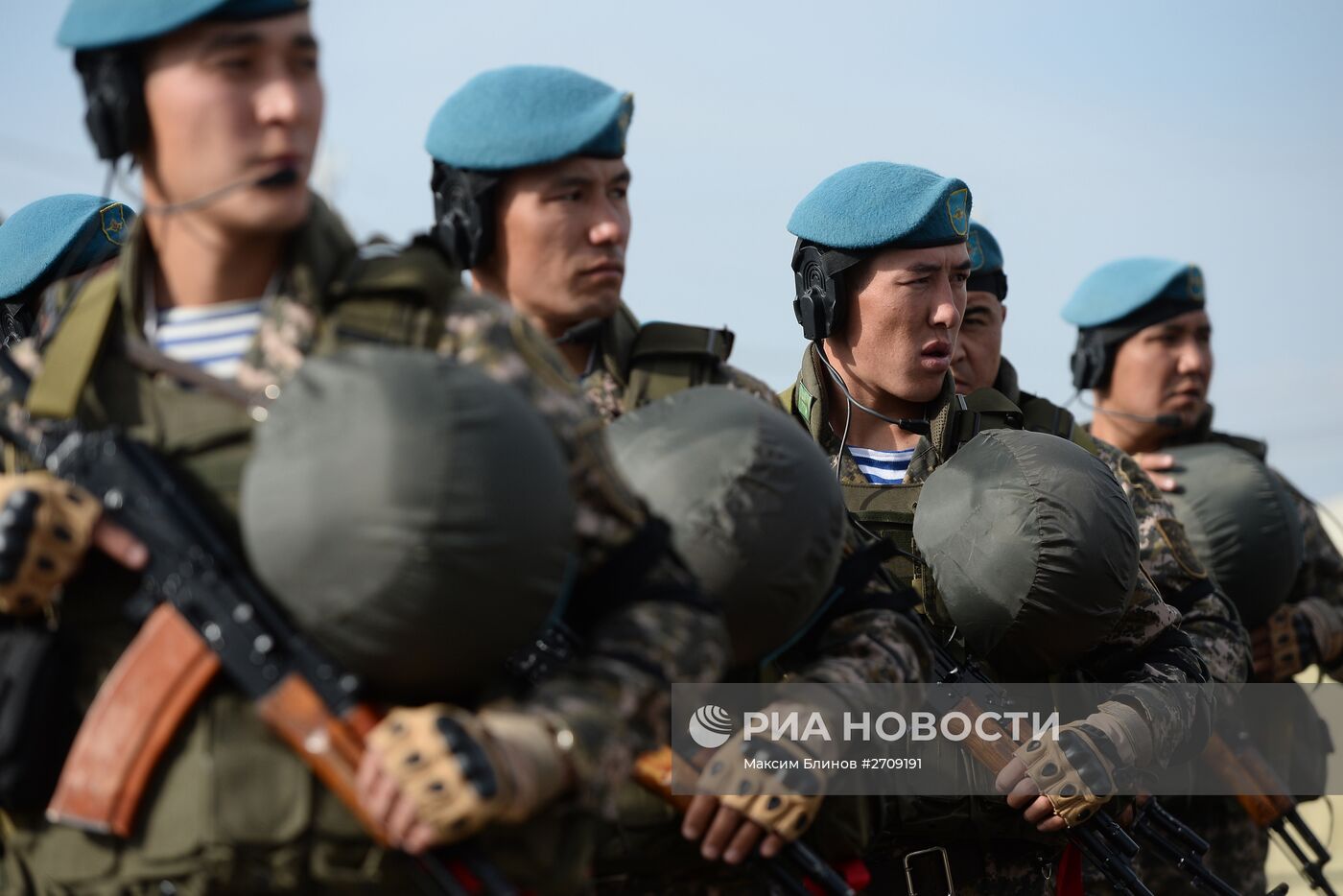 Учения Коллективных миротворческих сил ОДКБ "Нерушимое братство-2015"