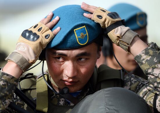 Учения Коллективных миротворческих сил ОДКБ "Нерушимое братство-2015"