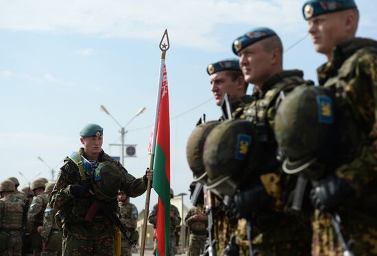 Учения Коллективных миротворческих сил ОДКБ "Нерушимое братство-2015"