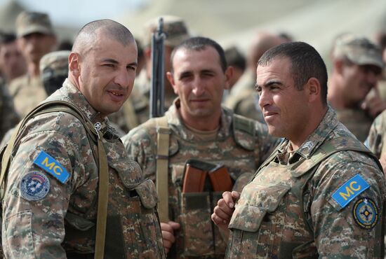 Учения Коллективных миротворческих сил ОДКБ "Нерушимое братство-2015"