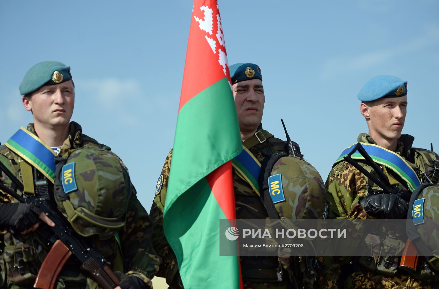 Учения Коллективных миротворческих сил ОДКБ "Нерушимое братство-2015"