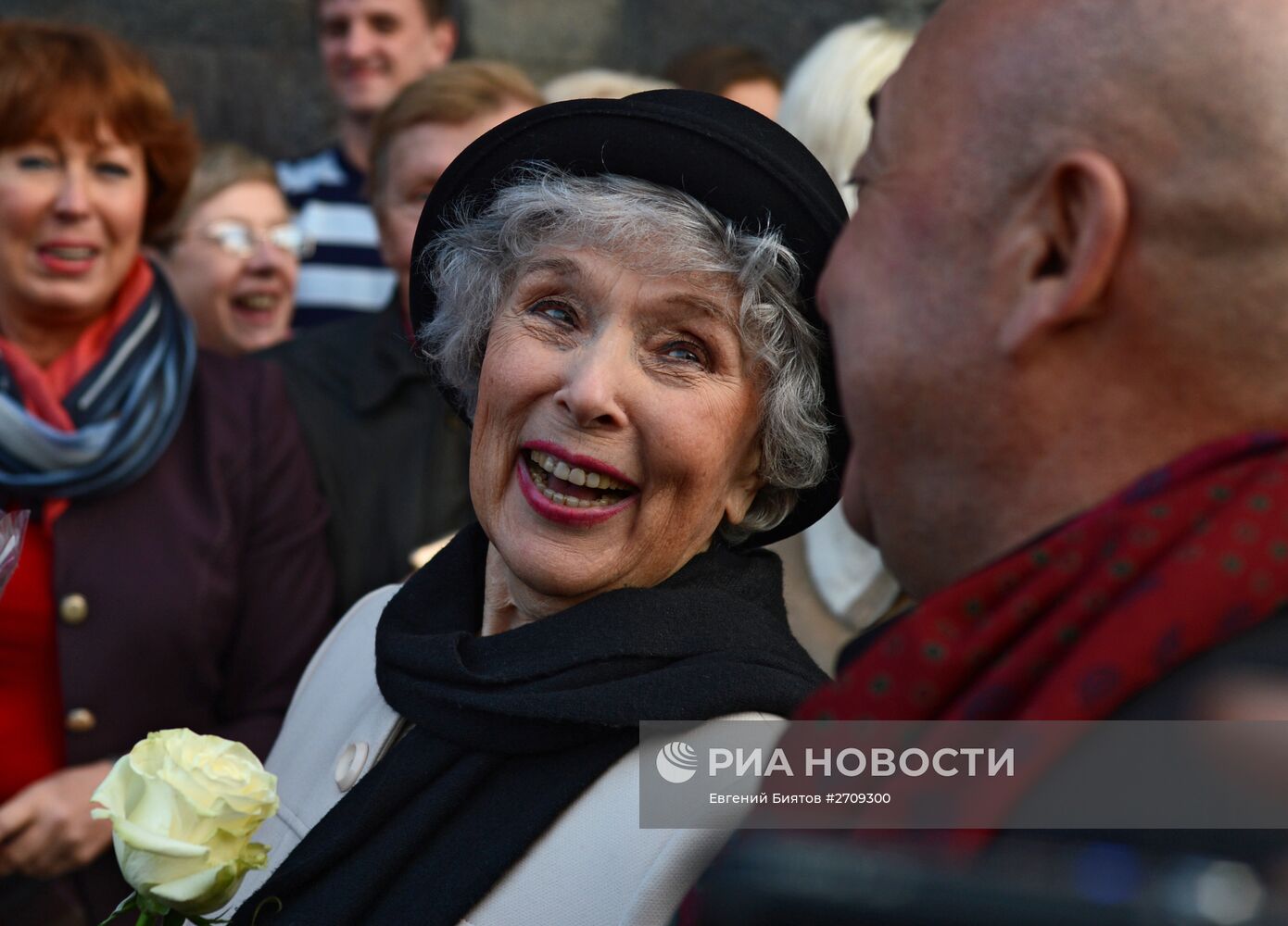 Актриса В.Васильева отметила 90-летний юбилей