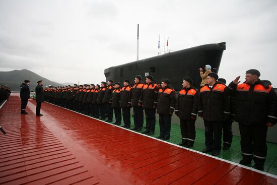 Тихоокеанский флот пополнился стратегической АПЛ "Александр Невский"